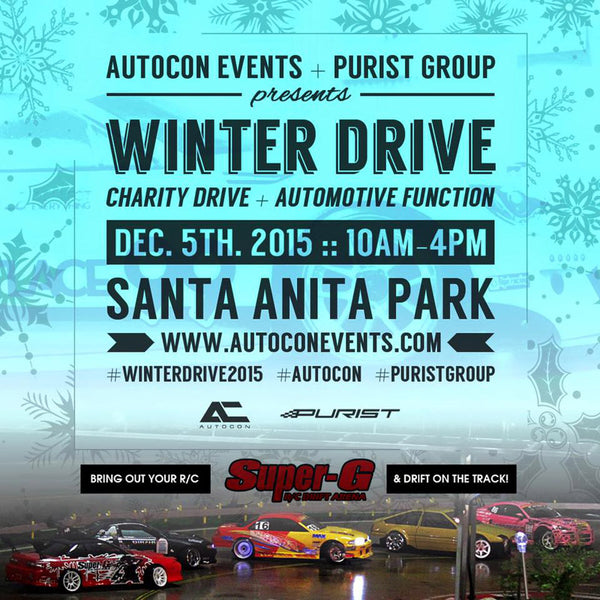 SuperG Goes to Autocon / Purist Group Winter Drive Event. SuperG R/C Drift Arena