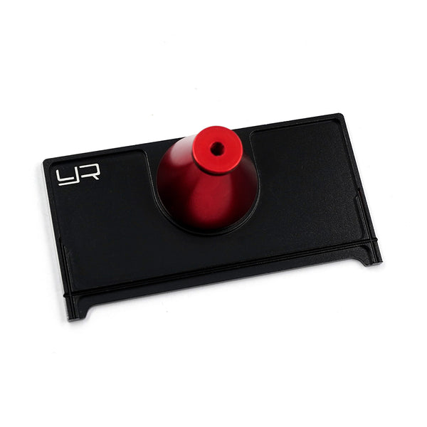 Black Aluminum Mini-Z 1-28 Tire Mounter Tool Mount [Yeah Racing