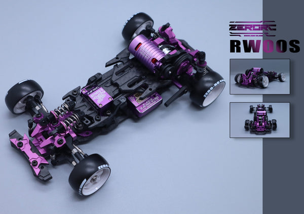 蚊車　ZERORC RW00 ドリフトラジコン driftart ドリフトアート RW00S Competition Advanced Design 1-24 RC DRIFT CAR KIT