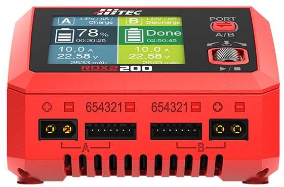 Hitec selling ac/dc high output dual charging system