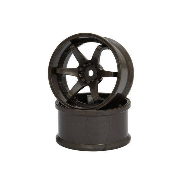 コロコロジョン　10kg HAYATE - BRONZE N-Type Drift Wheel (Traction) 6mm / 8mm 1/10 Rims