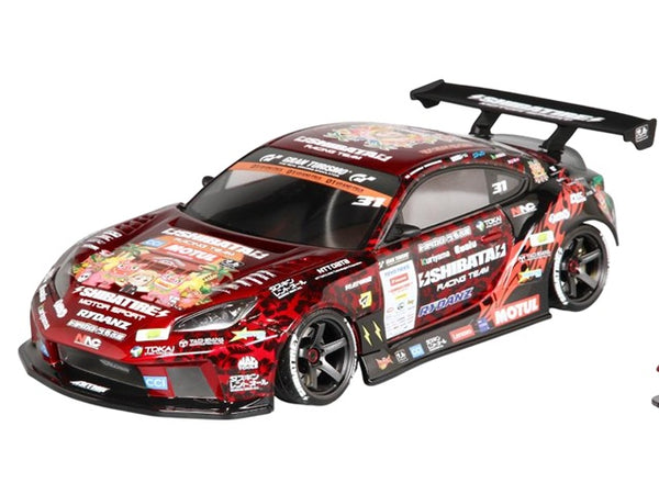 2025 SHIBATA TOYOTA GR86 w/ '25 D1GP LIVERY 1-10 RC Drift Body