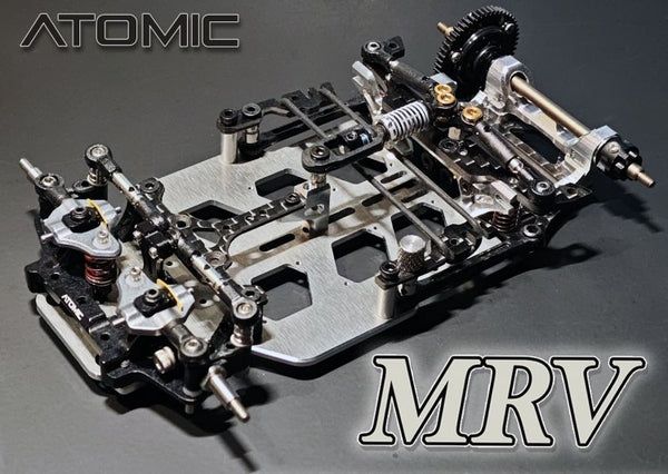 MRV V Link 2wd Chassis Kit (1/28) RWD Car [ATOMIC] MRV-KIT