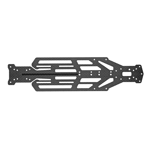 DC10 Carbon Fiber FT Flex Lower 2.0mm Deck Chassis Kit [Associated