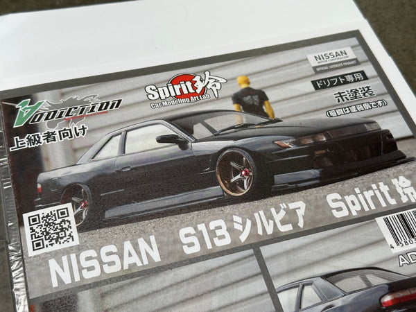 Nissan S13 Silvia SPIRIT REI BODY KIT Edition 1/10 BODY SET [Addiction RC]  AD-HB17