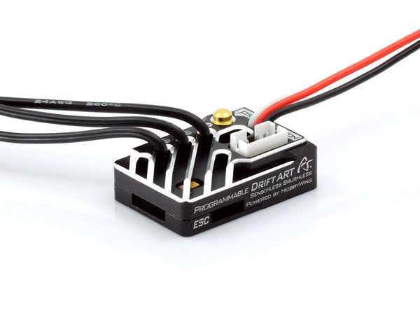ESC With Program Buttom Sensorless Brushless for 1/28 1/24 [Drift