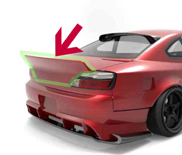 Addiction S15 SILVIA DUCKTAIL WING (HB5) [Addiction RC] AD-HB5-2