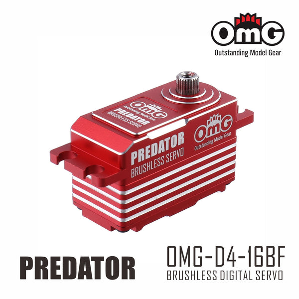 PREDATOR Low Profile High Torque Brushless Metal Servo for Drift