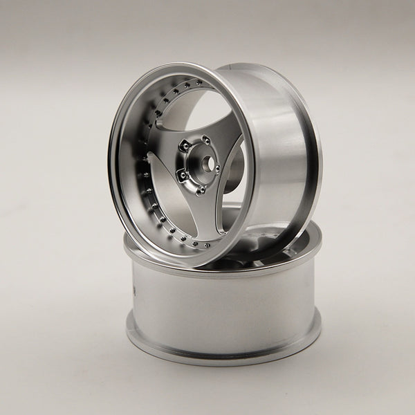1-10 Advan Oni (Matte Silver) Rims 5mm - 7mm [Mikuni] DW-925MS DW