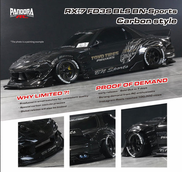 CARBON VERSION Limited Edition) Mazda RX-7 FD3S BN-Sport BLS
