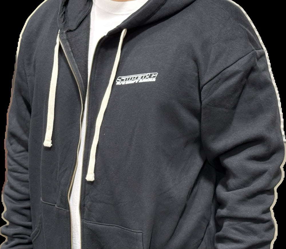 Team SUPER-G MANGA OFFICIAL SWEATER HOODIE ZIP UP ZIPPER S M L XL XXL XXXL FC3S GR86 RX-7 DRIFT