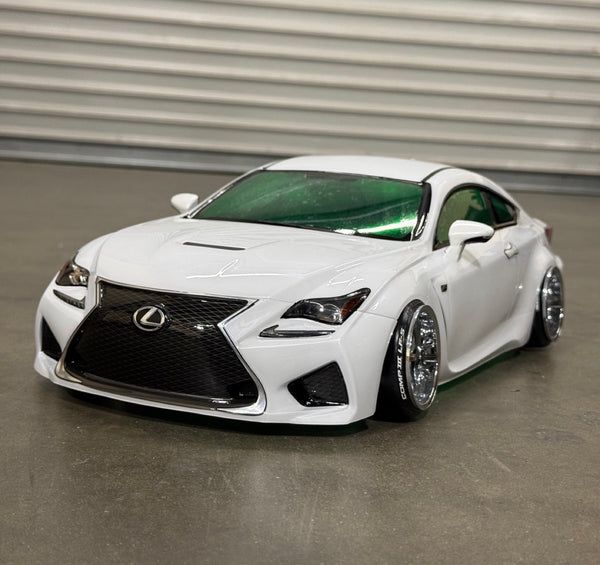 1/18 レクサス　LEXUS RC F　ディーラー品　 ミニカー　ホワイト RARE 1/18 Dealer Edition Lexus RC F RCF (White) Diecast Car Model