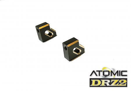 DRZV2 BRASS Servo Mount [Atomic] DRZV2-UP01B – Super-G R/C Drift Arena