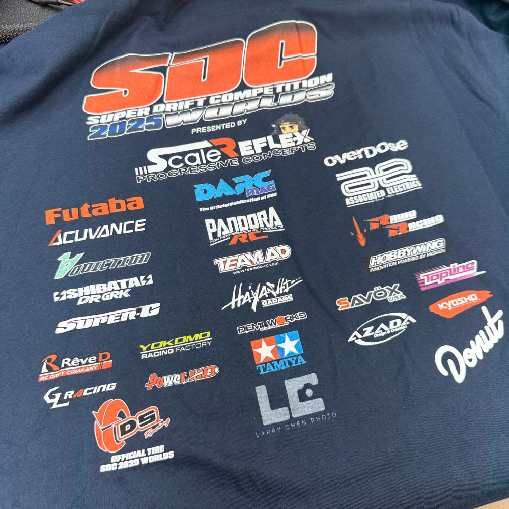 SDC2025 WORLDS OFFICIAL T-SHIRT S M L XL XXL XXXL (LIMITED)