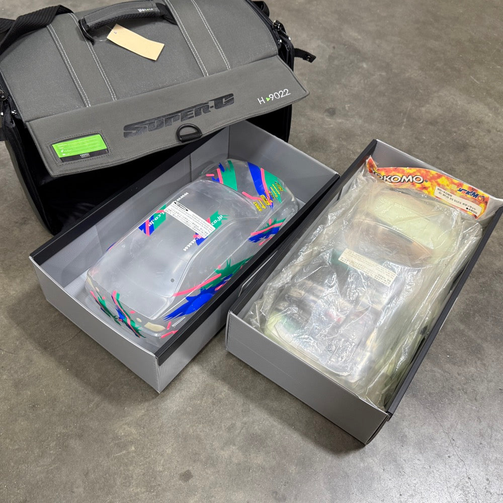 HARD DUAL DRAWER PREMIUM 1/10 RC CARRY BAG HAULER (20