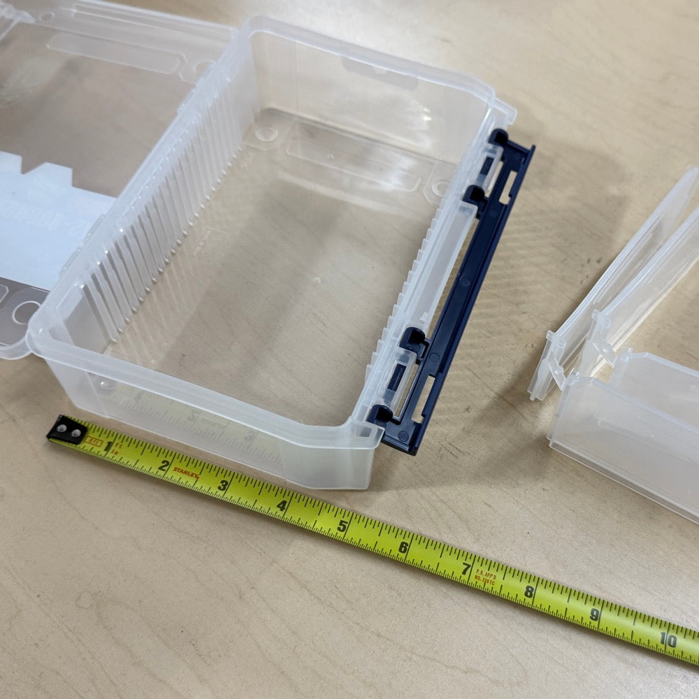 VS-800NDDM Multi Utility Case - CLEAR Parts Box 7