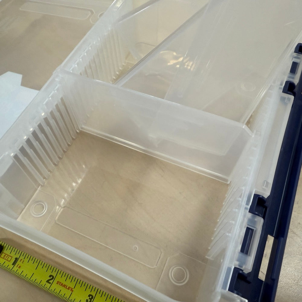 VS-800NDDM Multi Utility Case - CLEAR Parts Box 7