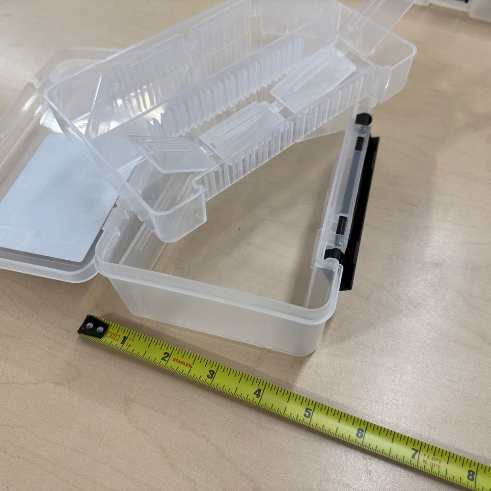 System Tray (2 Tier) HD Multi Utility Case - Clear Parts Box 7