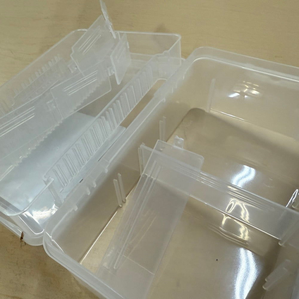 System Tray (2 Tier) HD Multi Utility Case - Clear Parts Box 7