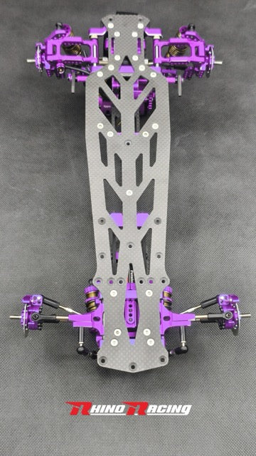 SR Series Rear Upright Set - BLUE RED PURPLE BLACK [Rhino Racing