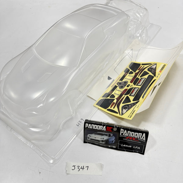 パンドラLexus LFA Lexus LFA w/ Light Buckets 1-10 Body Set