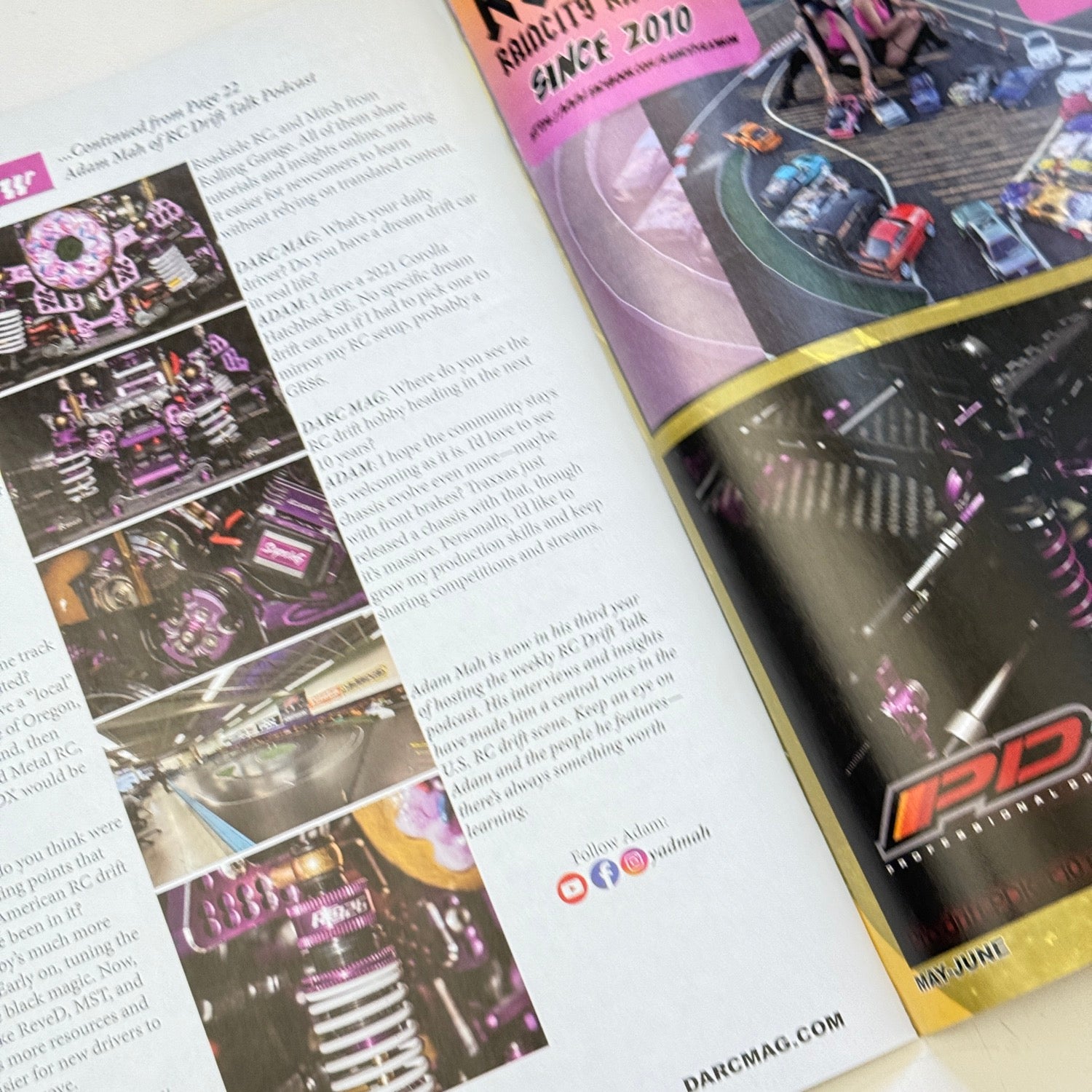DARC MAG - RC DRIFT CAR MAGAZINE (MAY/JUNE 2025) / DARCMAG.COM
