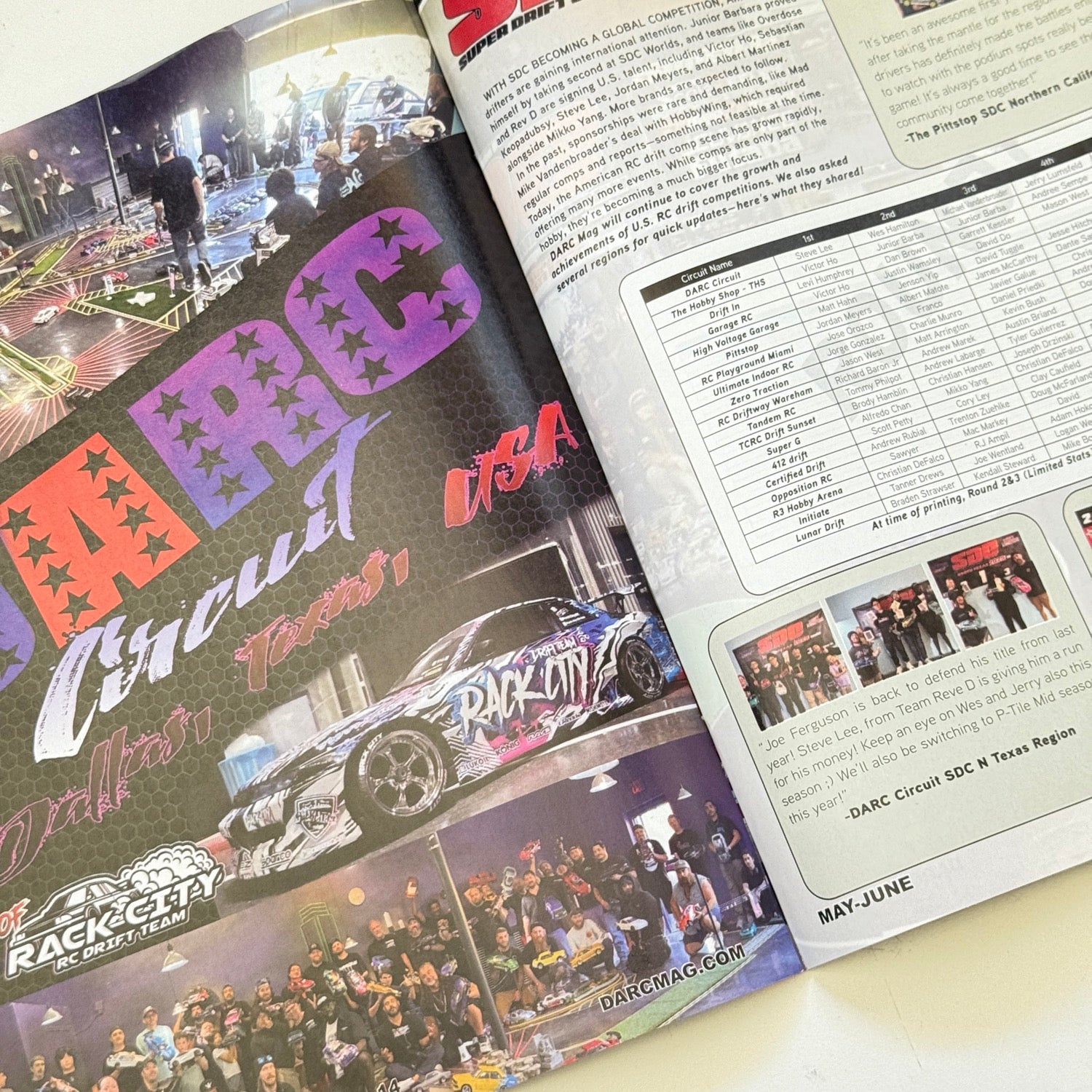 DARC MAG - RC DRIFT CAR MAGAZINE (MAY/JUNE 2025) / DARCMAG.COM