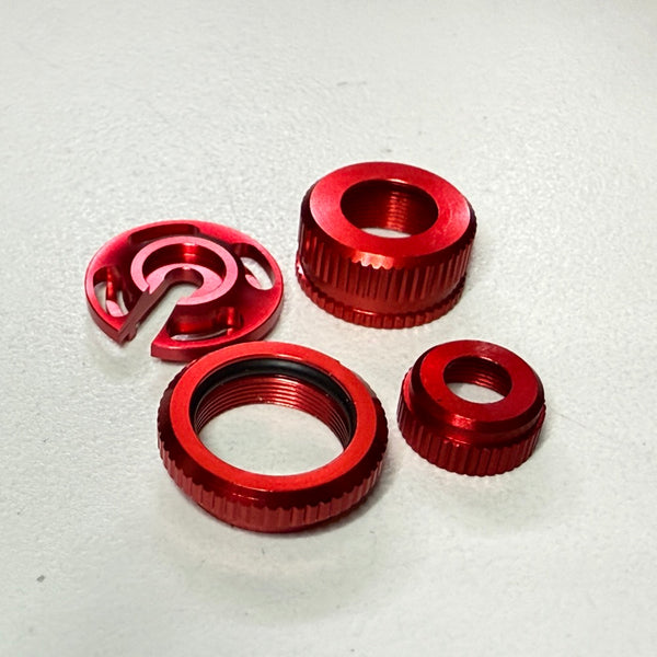 1 SINGLE Shock Color Changer Kit and Spring Holder - RED PURPLE