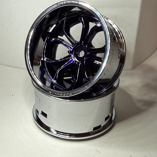DEEP SPIDER (Chrome / Chrome Purple) Super-Rim Set