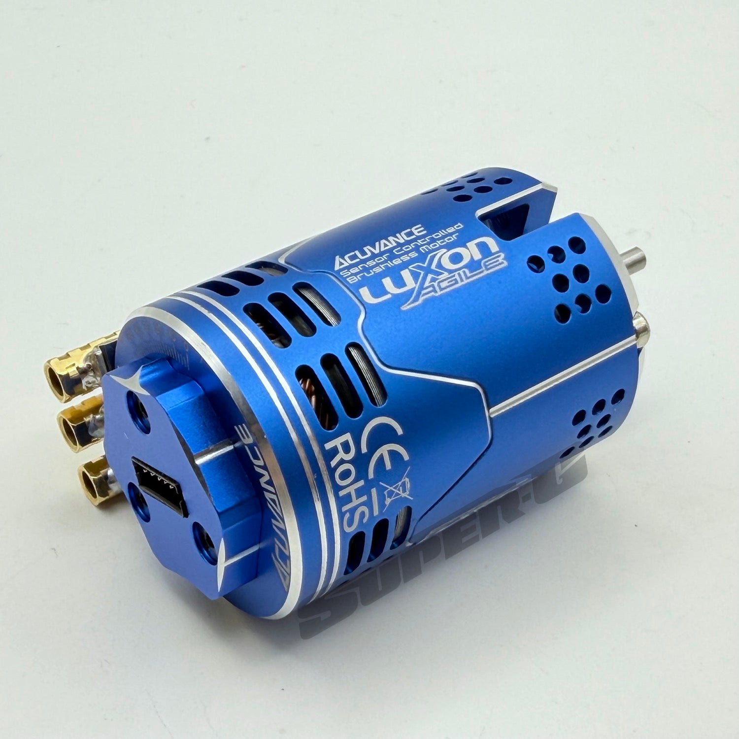 LIMITED AGILE LUXON BLUE Brushless Sensored Motor for 1-10 RC CAR DRIFT - 13.5T 11.5T 10.5T