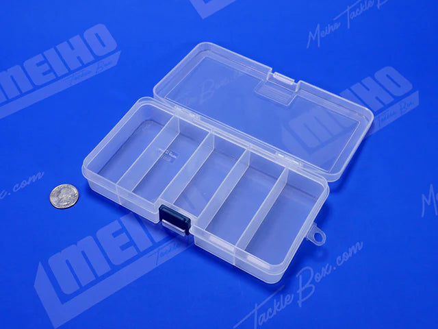 N-L Multi Utility Case 5 Slot - Clear Parts Box 7