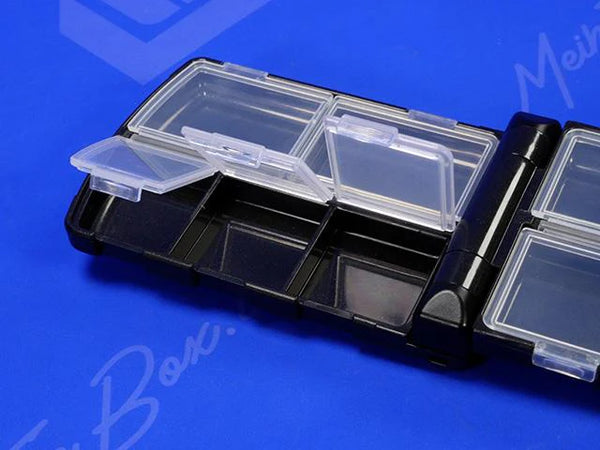 Asami Matsuo  箱21 A Premium Akiokun PA-10 SS Black Parts Box - (97 x 64 x 20mm