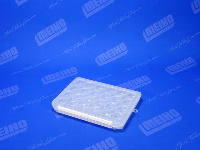 Multi Utility Case with 24 Round S Cases Containers Organizer Parts Box 10