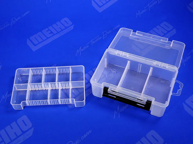 System Tray (2 Tier) HD Multi Utility Case - Clear Parts Box 7