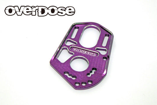 High Mount Motor Plate (For OD2877) GALM - Red Purple Black