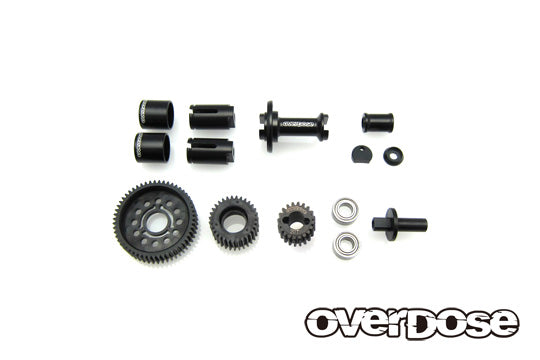 Gear Drive Set Type-3 (For OD2588b,OD3875-6) [OVERDOSE] OD3929