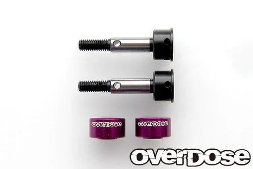 Axle Shaft Set for OD2277 - PURPLE [OVERDOSE] OD2429 – Super-G R/C