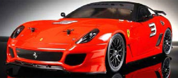 Ferrari 599XX 1/10ラジコンカー 1/10 RC Car BODY Shell FERRARI 599XX *FINISHED*