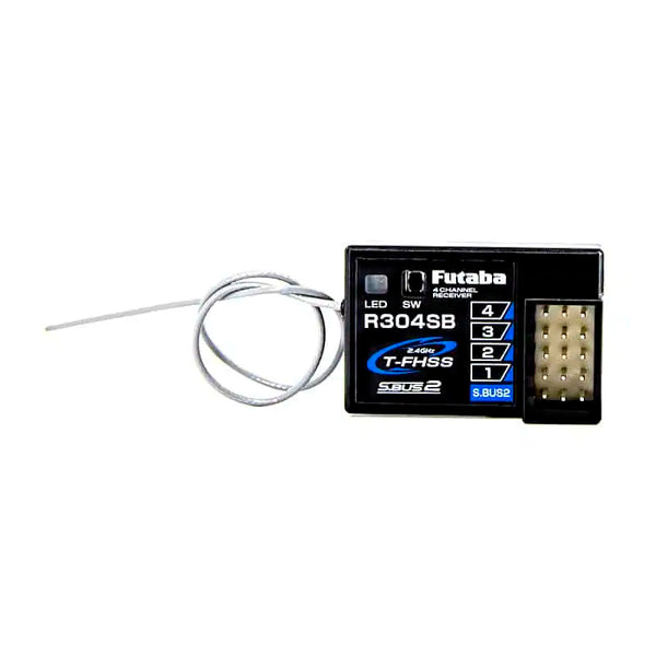 Futaba R304SB T-FHSS SR S.Bus2 4-Channel 2.4GHz Receiver 2.4