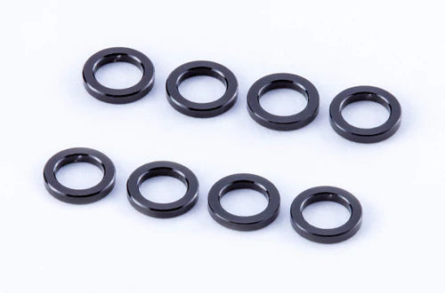 Aluminum Spacer Set 6mm x 4mm x 1mm 8-Pack - RDX MC3 [Reve D] RC