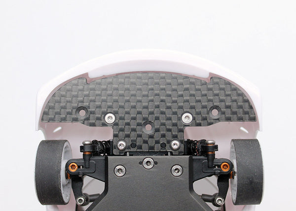 アクセサリー rc.pd Kyosho 720S Carbon Fiber Bumper and Clip Set [Reflex Racing] RX556