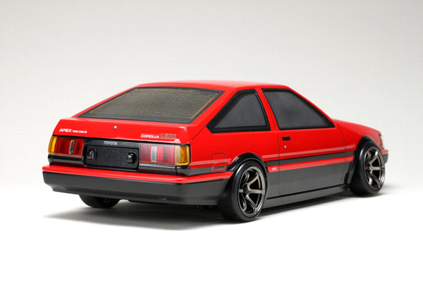 1/64 改 トヨタAE86 Levin BN Sport 風 TE37関村 TOYOTA Corolla Levin (AE86) 3-Door Body Set 1-10 Clear Lexan