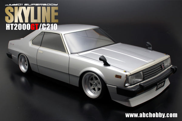Nissan Skyline HT2000 (KC210) - 1-10 Body Set [ABC Hobby] 67129