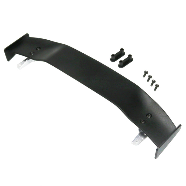 1/10 BLACK SPOILER (183mm) with SILVER (LOW) WING STANDS