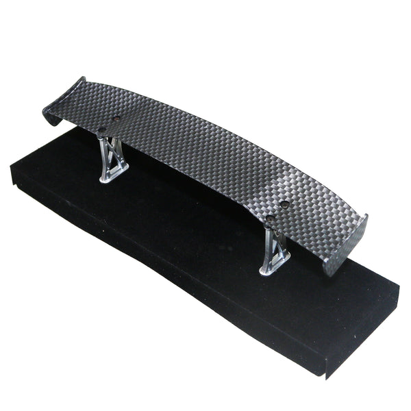 Carbon Fiber Style SPOILER (170mm) with SILVER (HIGH) WING