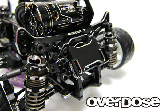 PREORDER: JT Aluminum Rear ESC Mount TYPE-2 GALM (RED PURPLE