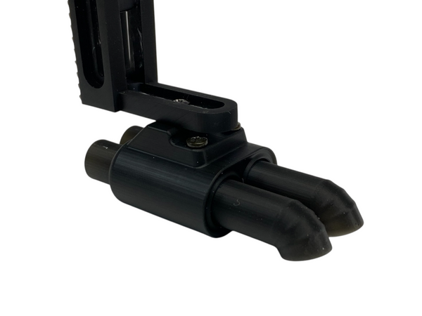 Tear Drop / Dolphin Muffler (Dual Tip) MUFFLER EXHAUST w/ Bracket
