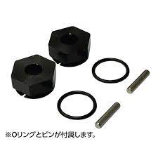 Aluminum NEO Hex Hubs Set (Black, Purple, Red) 2pc [Topline RC] TP