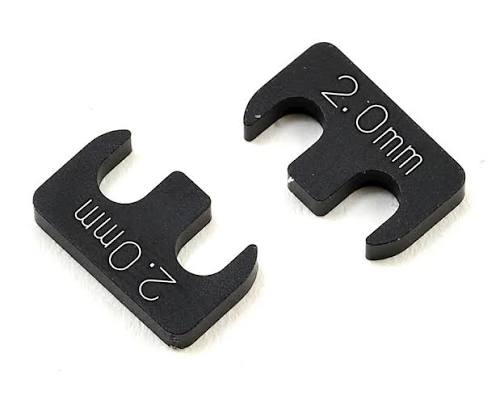 Yushi　HM LM Aluminum Adjustable Rear H Arm Shim 2mm for Y2-008RA [Yokomo] YS