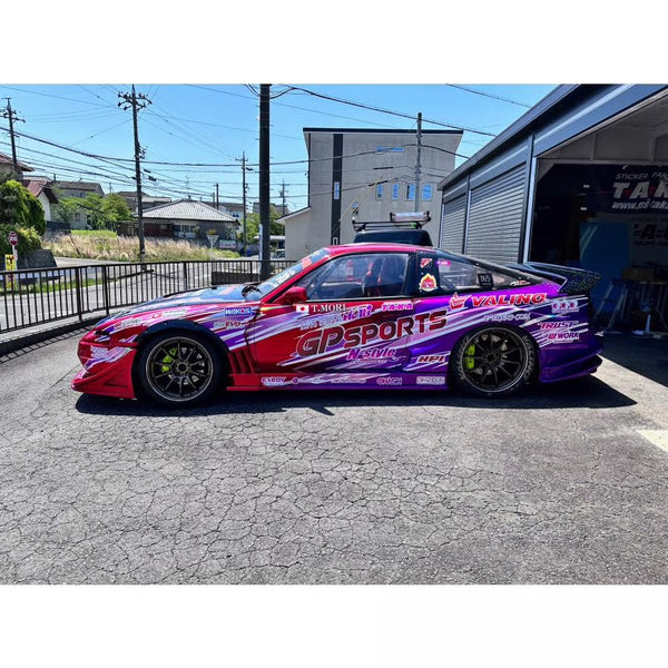 TAKAHIRO縁日 GP Sports 180SX Takahiro Mori D1 TAKA Japan 1-10 Livery Set [Taka